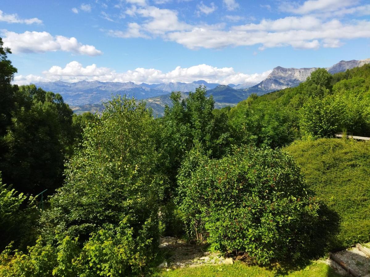 Gites Chalet Grand Cerf Montclar-Ubaye ภายนอก รูปภาพ